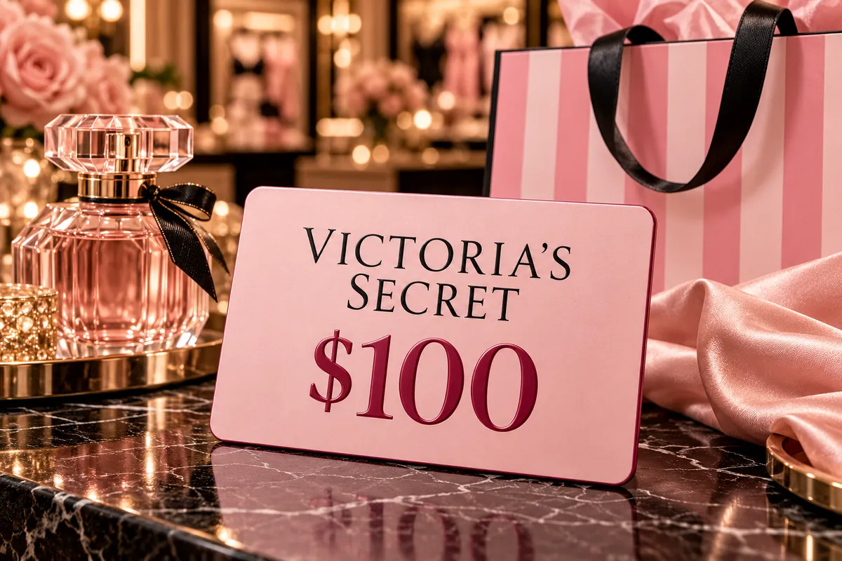 Victoria's Secret $100 promotional artwork